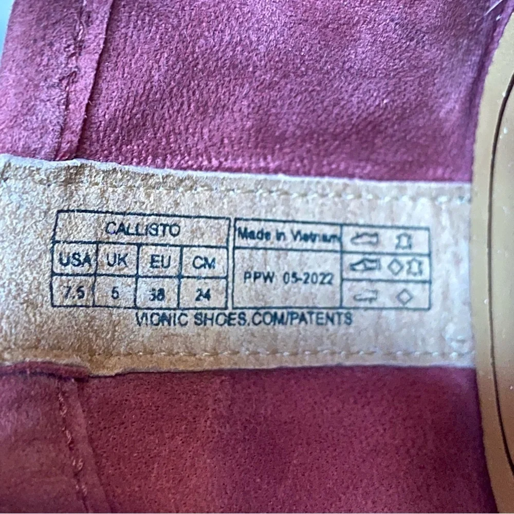 Vionic Callisto Suede Ballet Flat 7 1/2